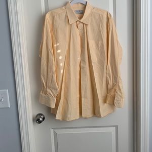 Fat Tai Orange Button Down Shirt